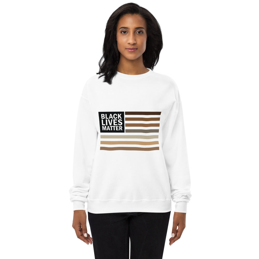 Black Lives Matter Flag sweatshirt