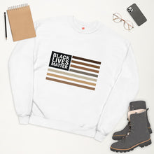 Load image into Gallery viewer, Black Lives Matter Flag sweatshirt
